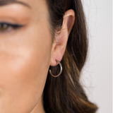 Plain Hoops (10/15/20mm) Silver