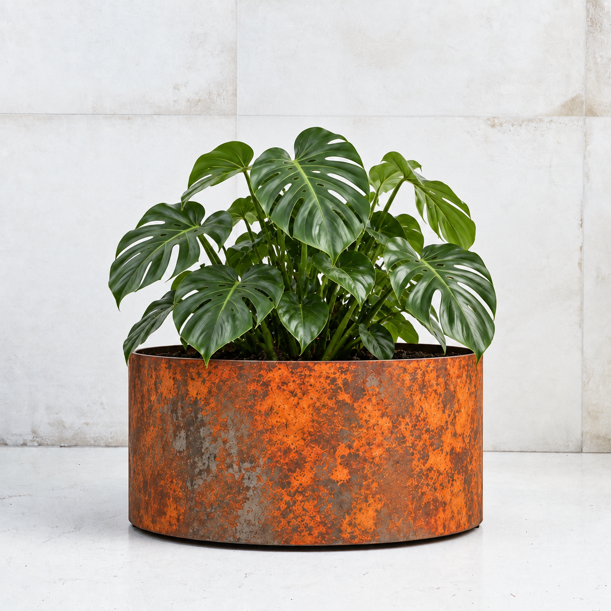 Coten Steel - Round Planters