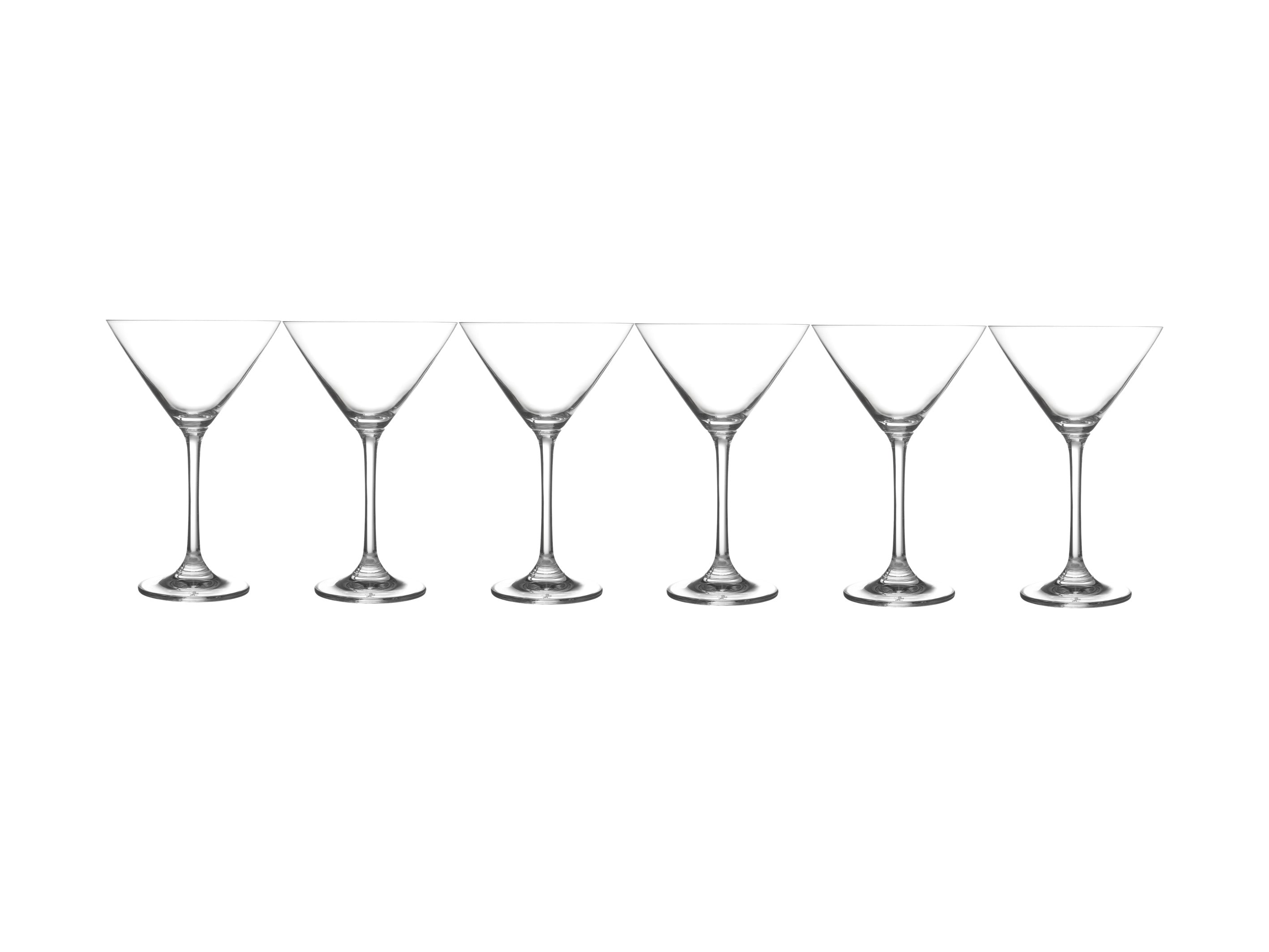 MW Manhattan Martini Glass 285ML Set of 6 Gift Boxed