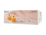 MW Manhattan Whisky Glass 360ML Set of 6 Gift Boxed