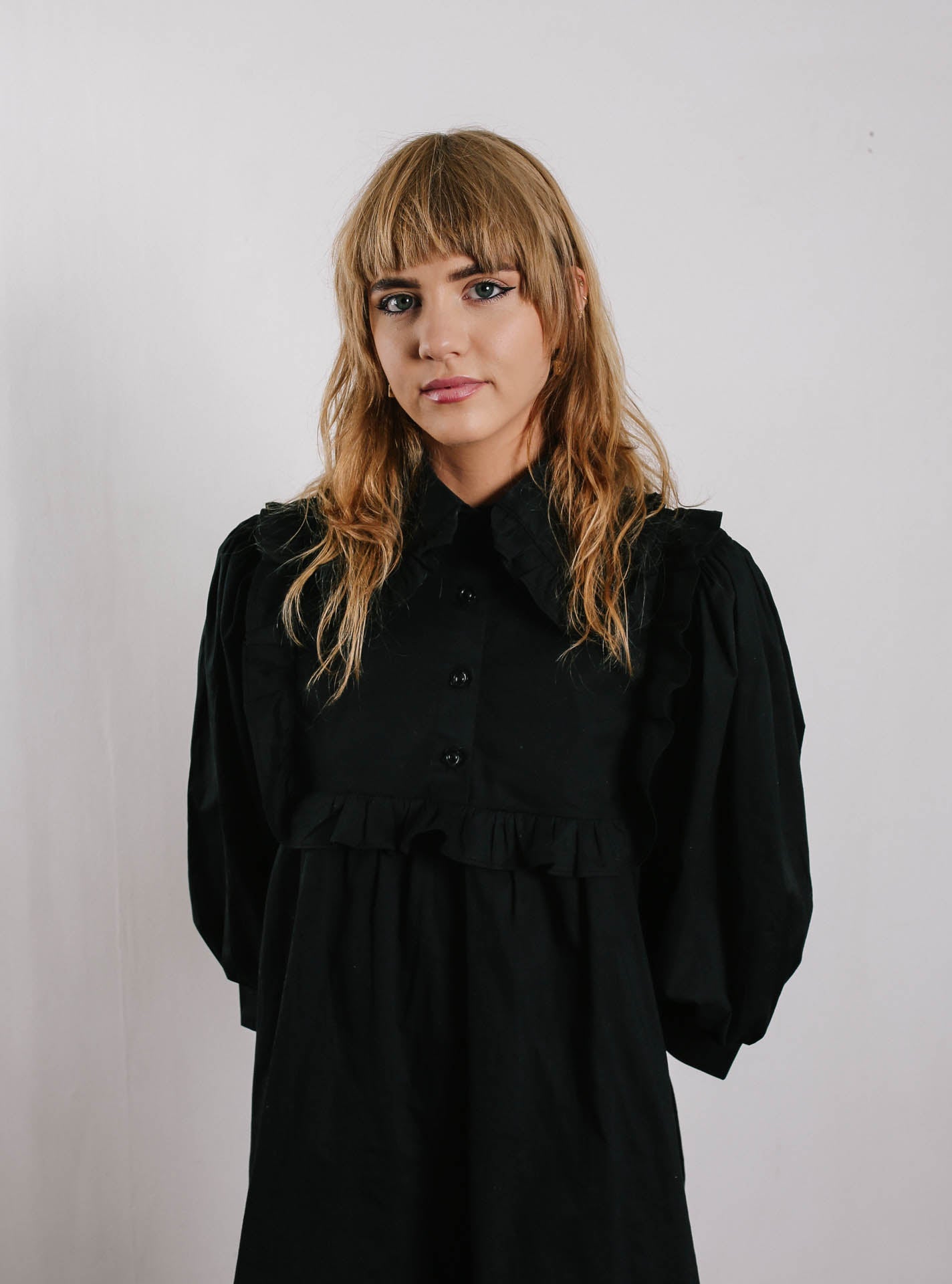 Black Poppy Dress