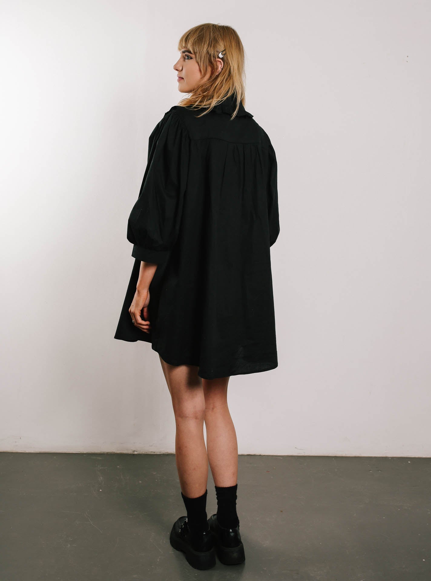 Black Poppy Dress