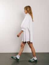 White Poppy Dress