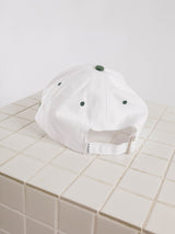 Short Float Green and White Dad Cap