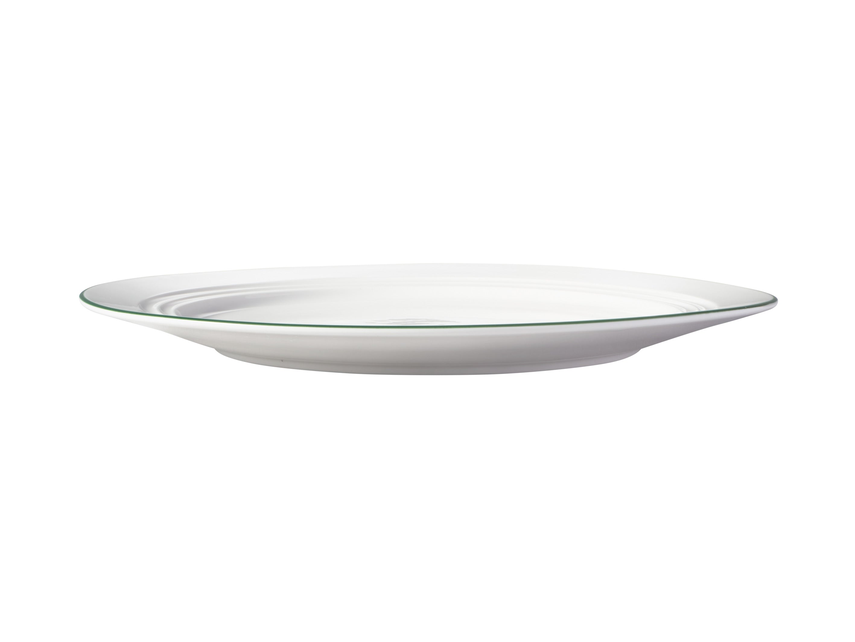 MW White Basics Edge Rim Entree Plate 23cm