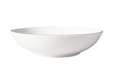 MW White Basics Edge Coupe Bowl Shallow 18.5x4.5cm