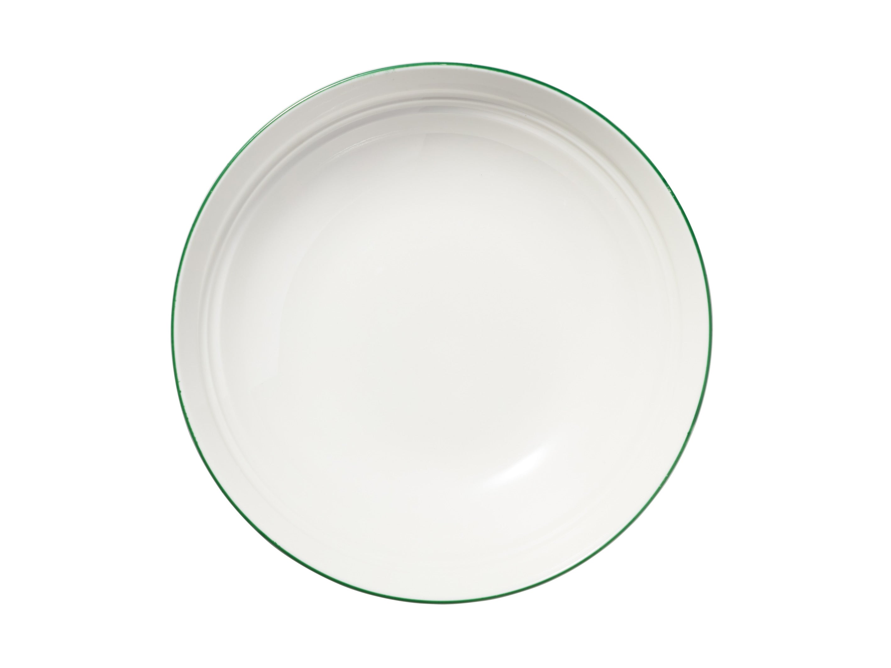 MW White Basics Edge Coupe Bowl Shallow 18.5x4.5cm