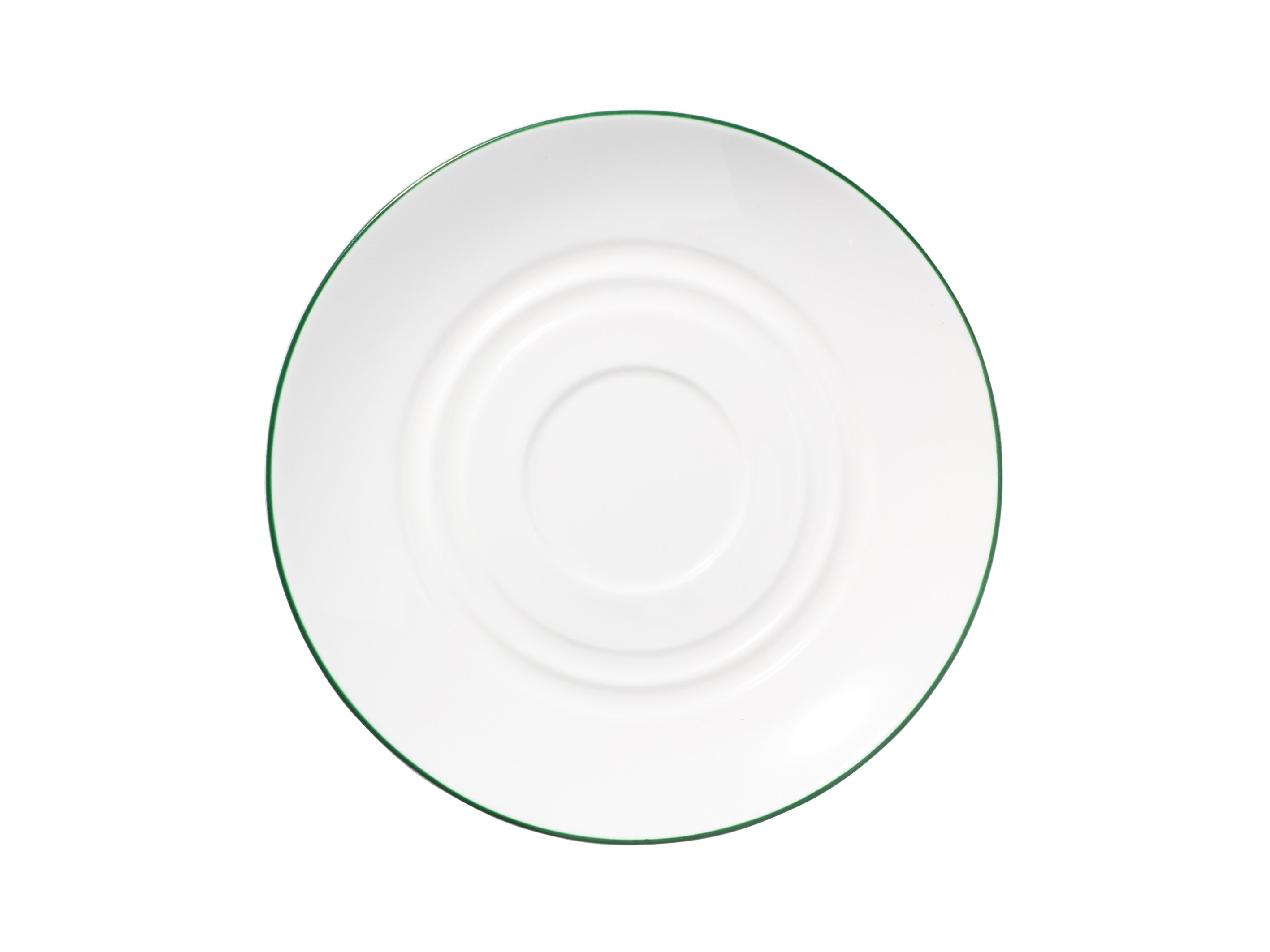MW White Basics Edge Coupe Demi Cup & Saucer 90ML