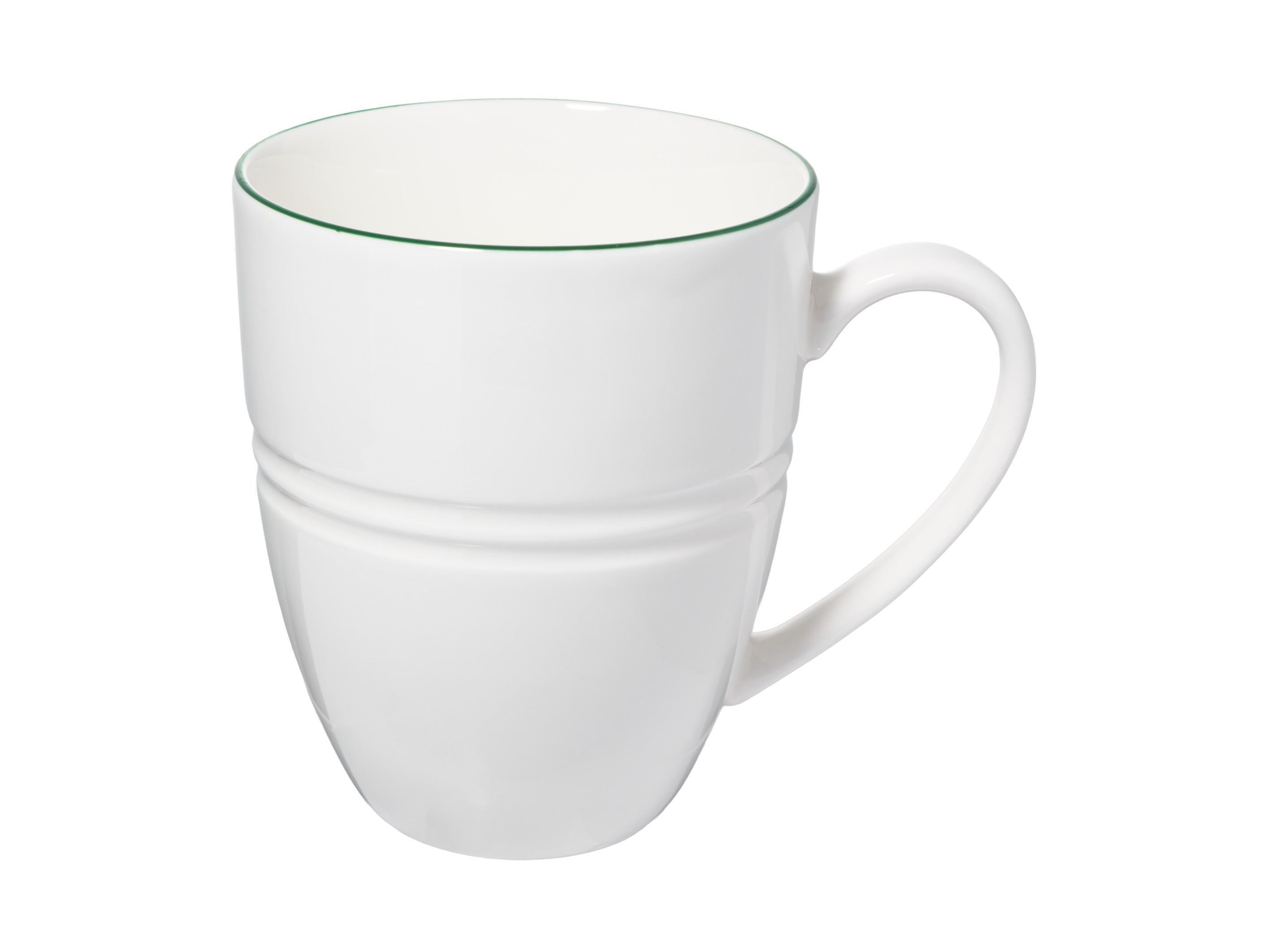 MW White Basics Edge Coupe Mug 390ML