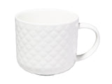 MW White Basics Mug 440ML Quilted Diamond