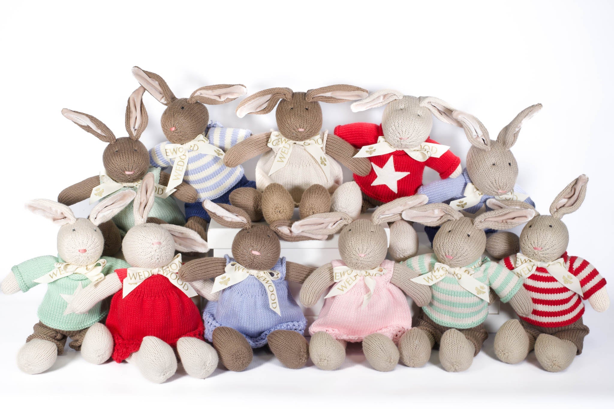 Wedgewood Heirloom Rabbit - Boy Red Star