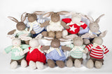 Wedgewood Heirloom Rabbit - Boy Red Stripe