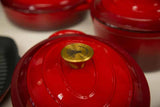Ombre Red 8pc Baobab Cast Iron - Image 2