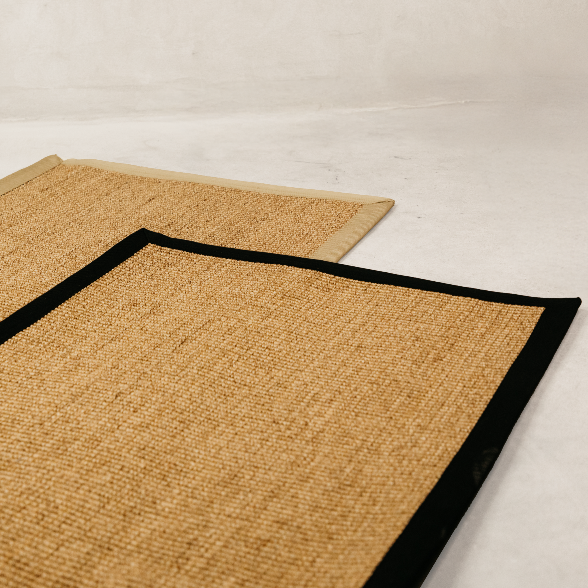 Binga Sisal Rug - BlackTrim 800x3000