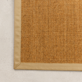 Binga Sisal Rug - Natural Trim 2000x3000