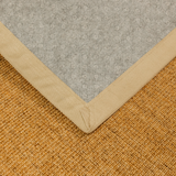 Binga Sisal Rug - Natural Trim 2000x3000