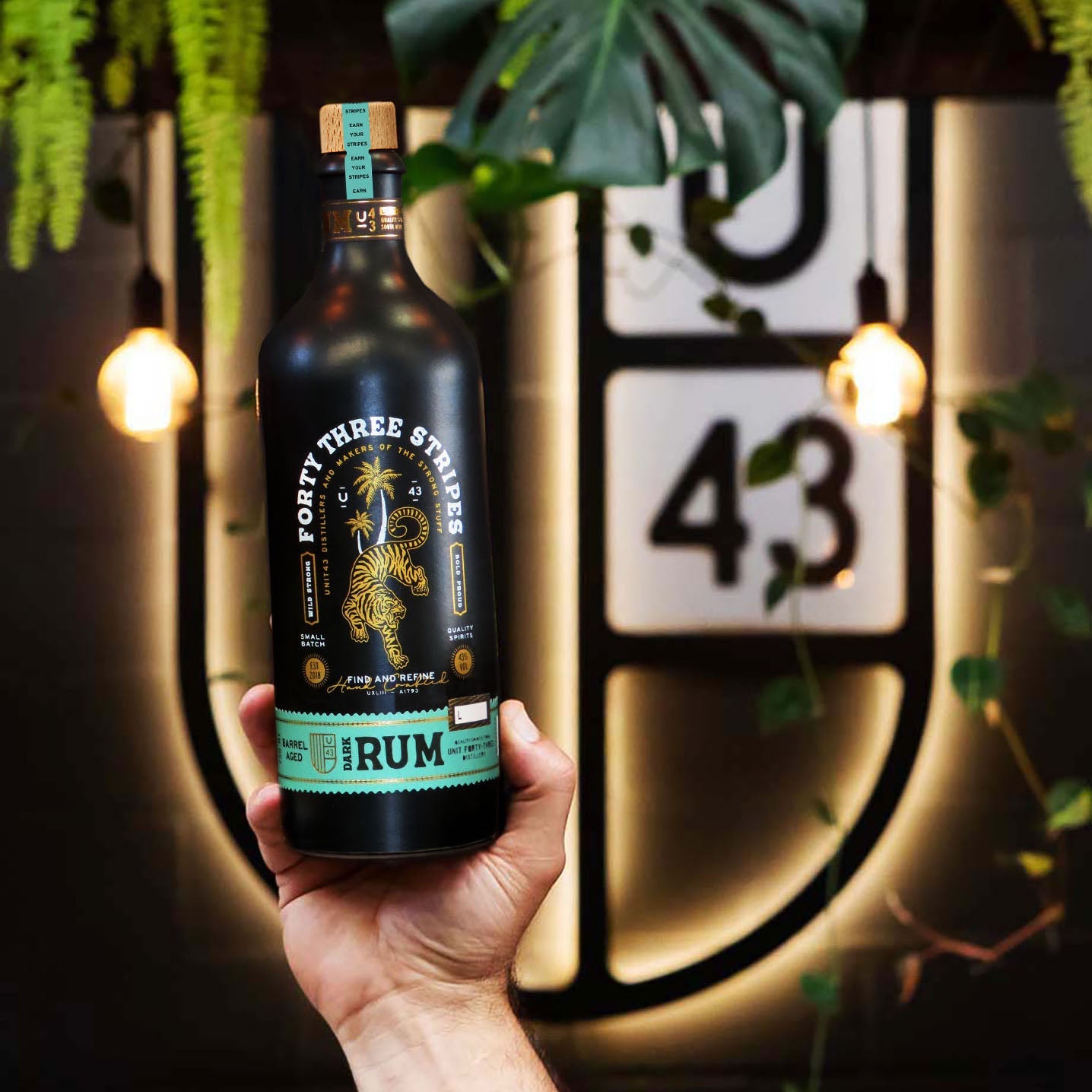 Forty Three Stripes Dark Rum