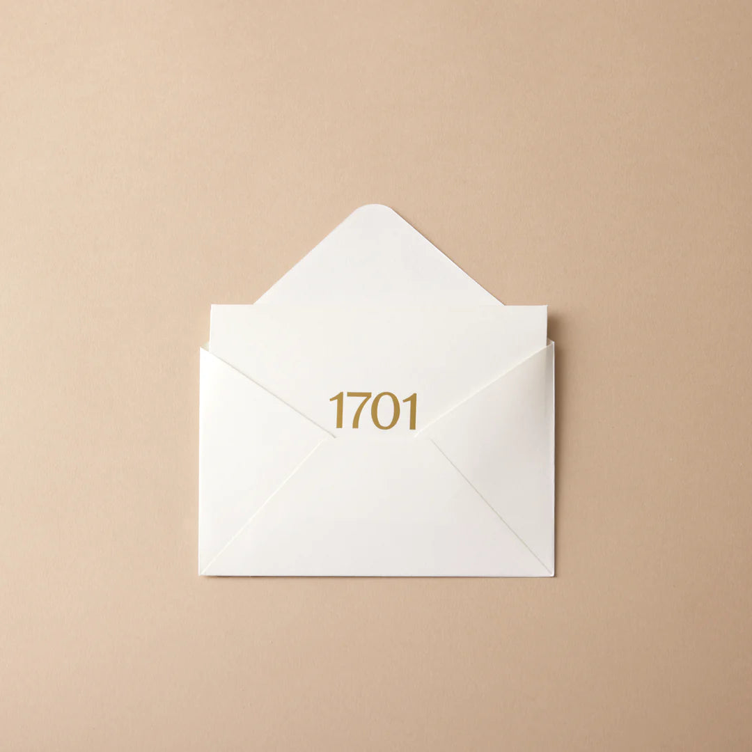 Handwritten Gift Card & Envelope