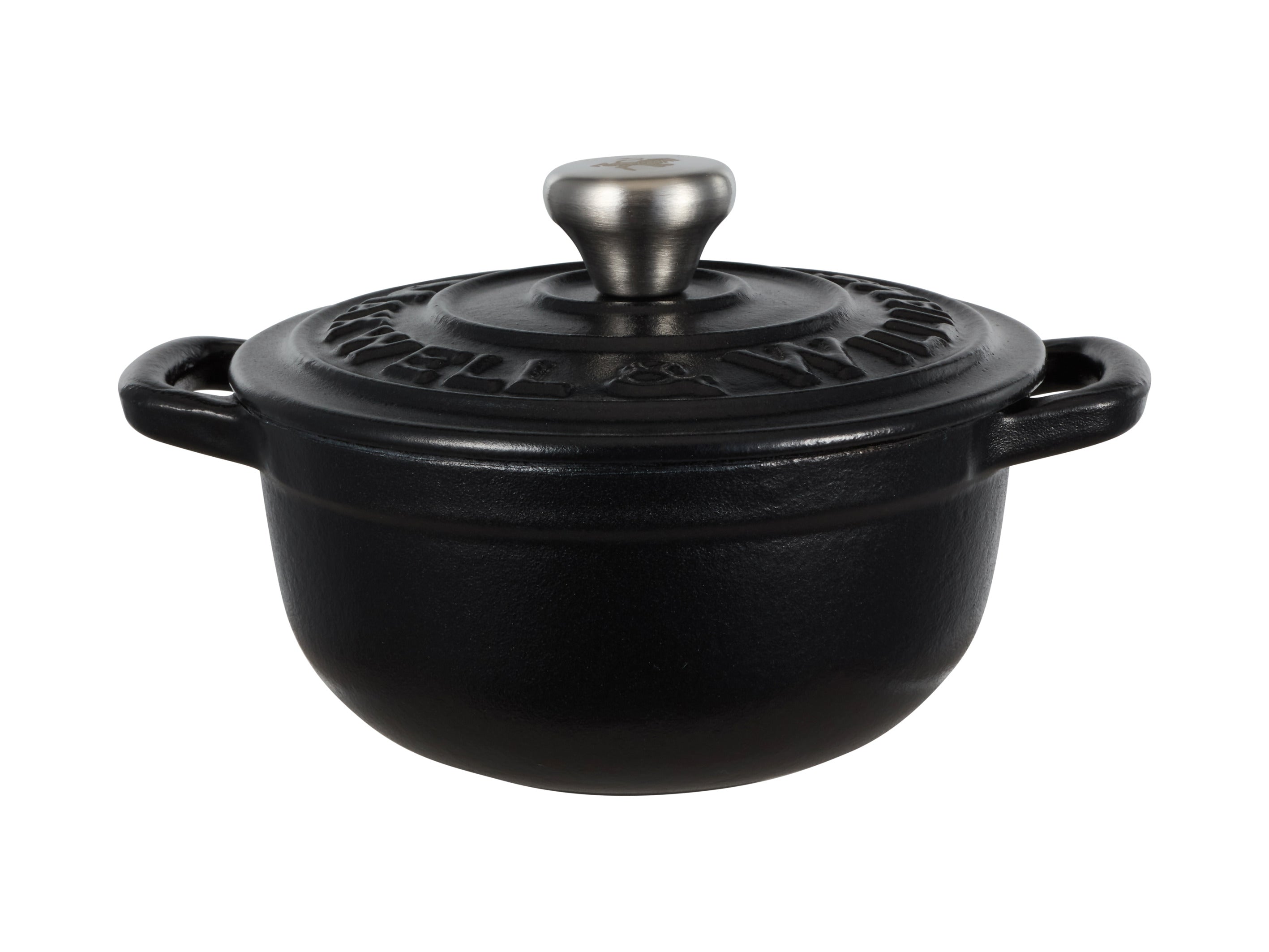MW Cast Iron Cocotte Black 9.5cm / 260ML Gift Boxed