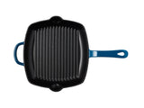 MW Cast Iron Grill pan Midnight Blue 26cm Gift Boxed