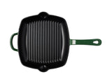 MW Cast Iron Grill pan English Racing Green 26cm Gift Boxed