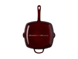 MW Cast Iron Grill pan Merlot 26cm Gift Boxed