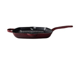 MW Cast Iron Grill pan Merlot 26cm Gift Boxed