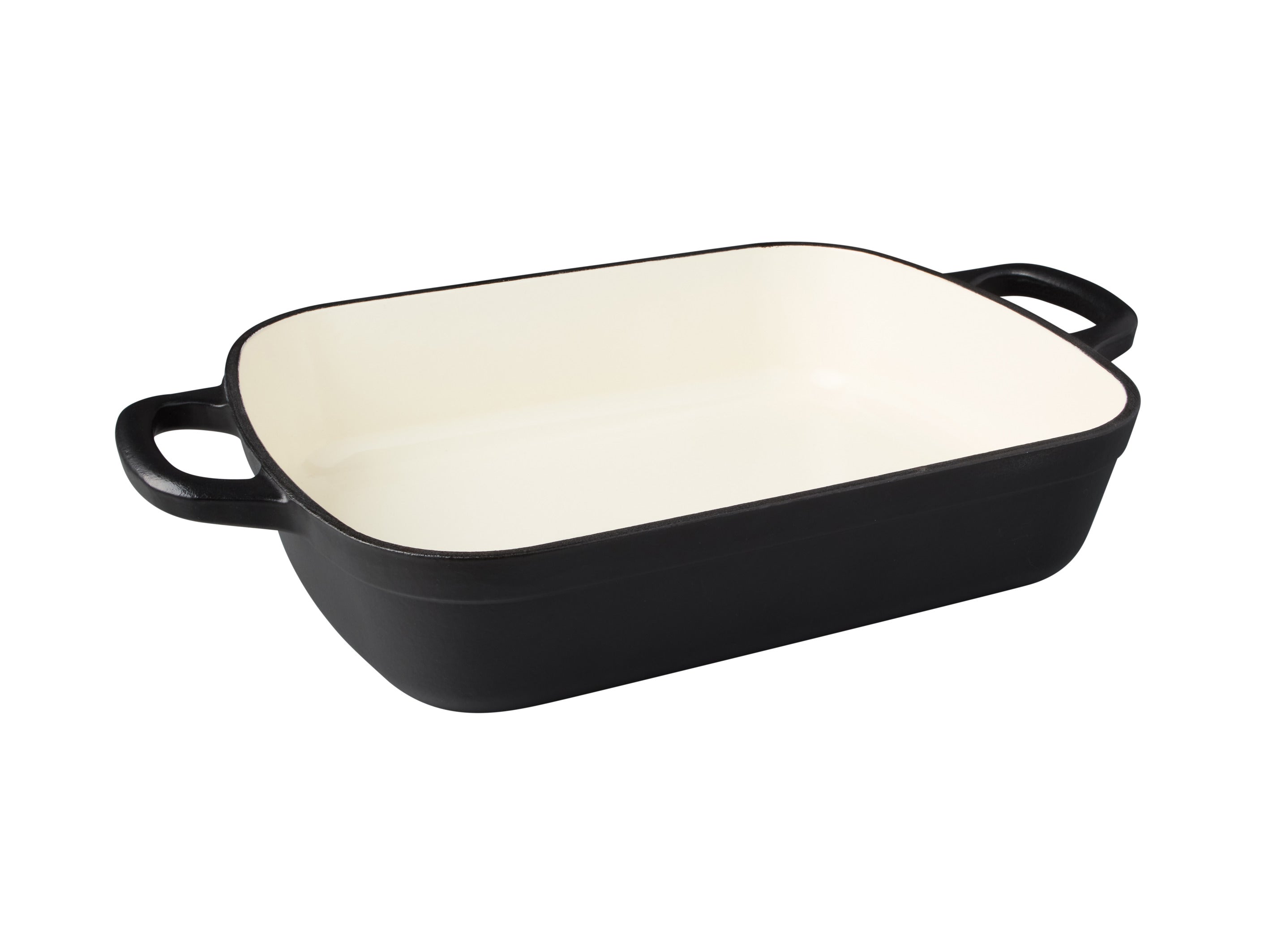 MW Cast Iron Roaster Black 28x21cm / 3L Gift Boxed
