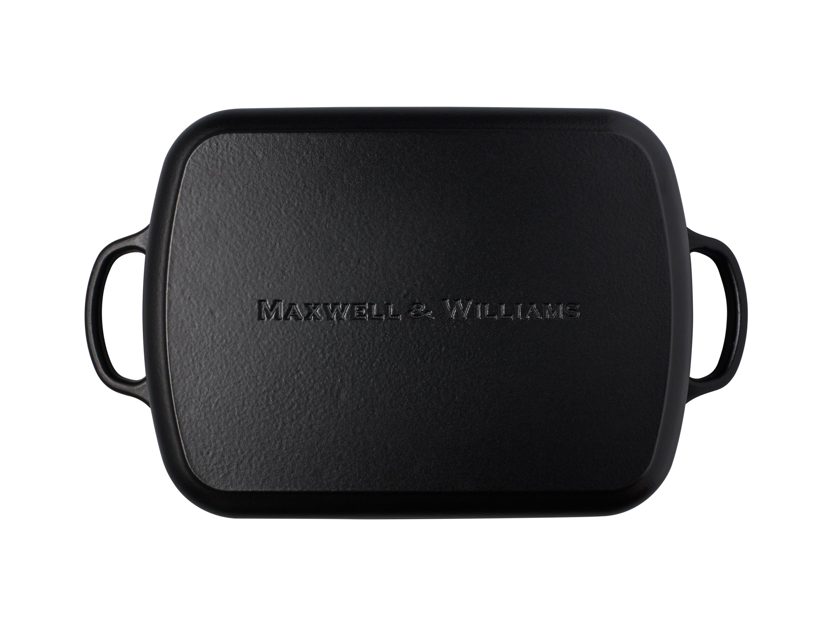 MW Cast Iron Roaster Black 34x26cm / 5L Gift Boxed