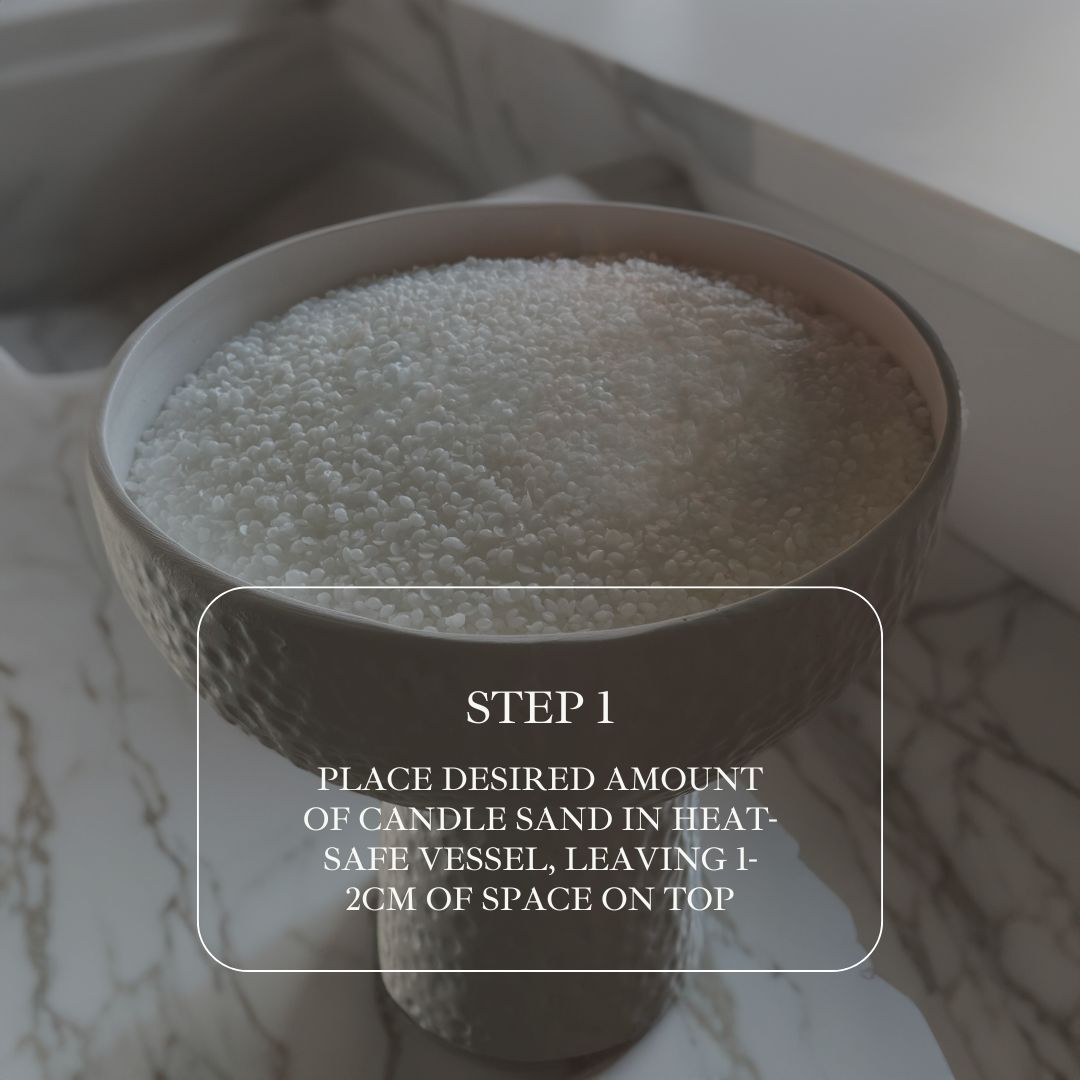 Sand Candle Bulk Discounted • White