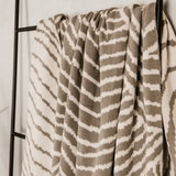 Sublime Wave Knitted Throw – Grey
