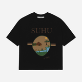 A VILLAGE STORY T-SHIRT BLACK