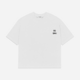 SUHU EYE LOGO T-SHIRT, WHITE