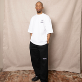 SUHU LOGO SWEATPANT, BLACK
