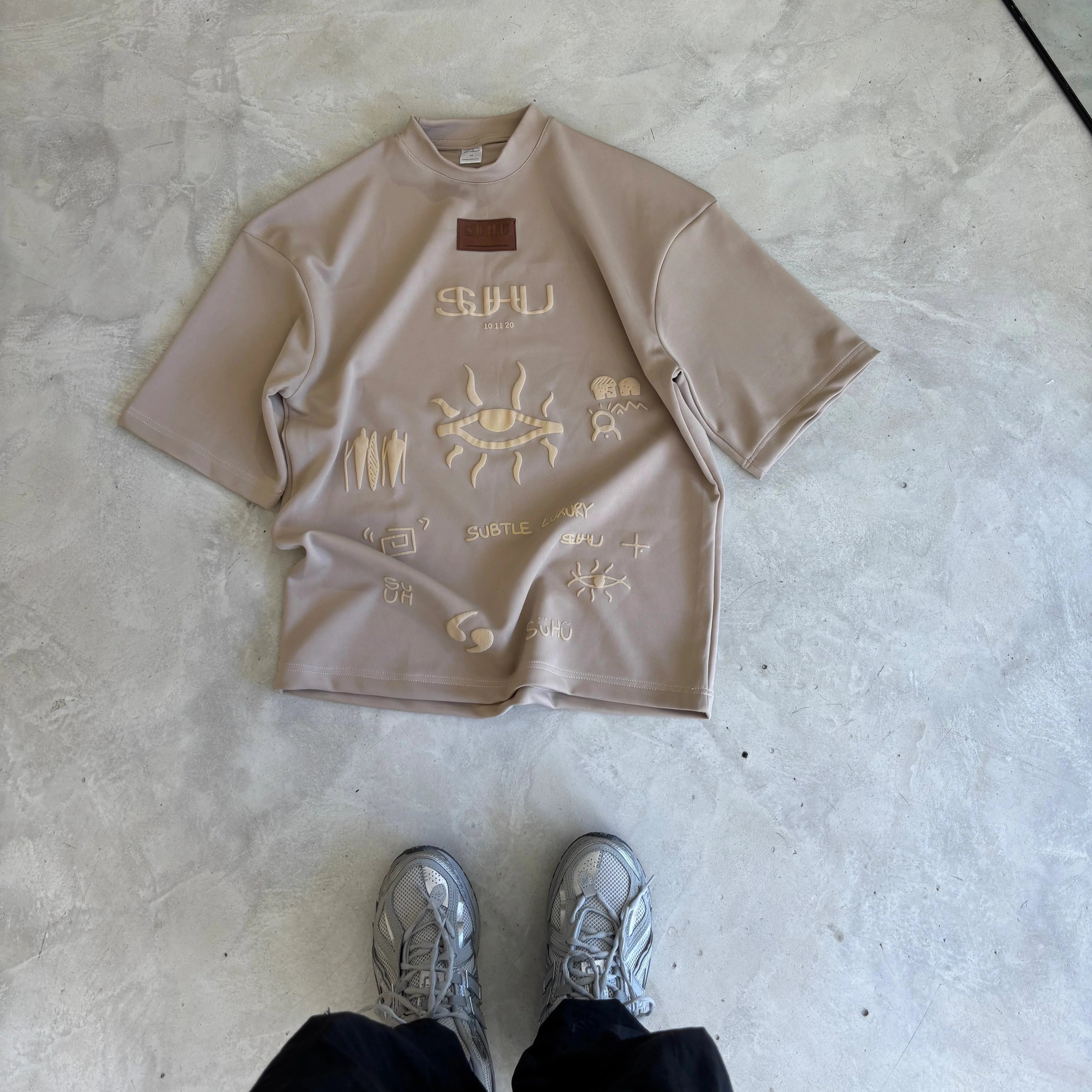 SUHU EYE T-SHIRT, NUDE