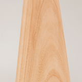 Sabie Table Lamp with Tapered Linen Shade – Blonde