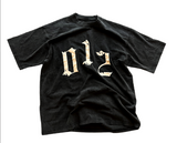 Black Acid Washed Essential Tee