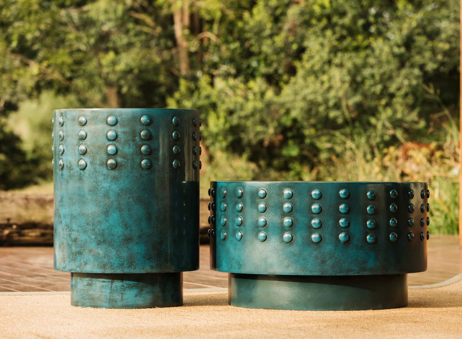 Azure Side Table - Blue