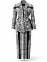 Vertical Power Tailored Suit Set