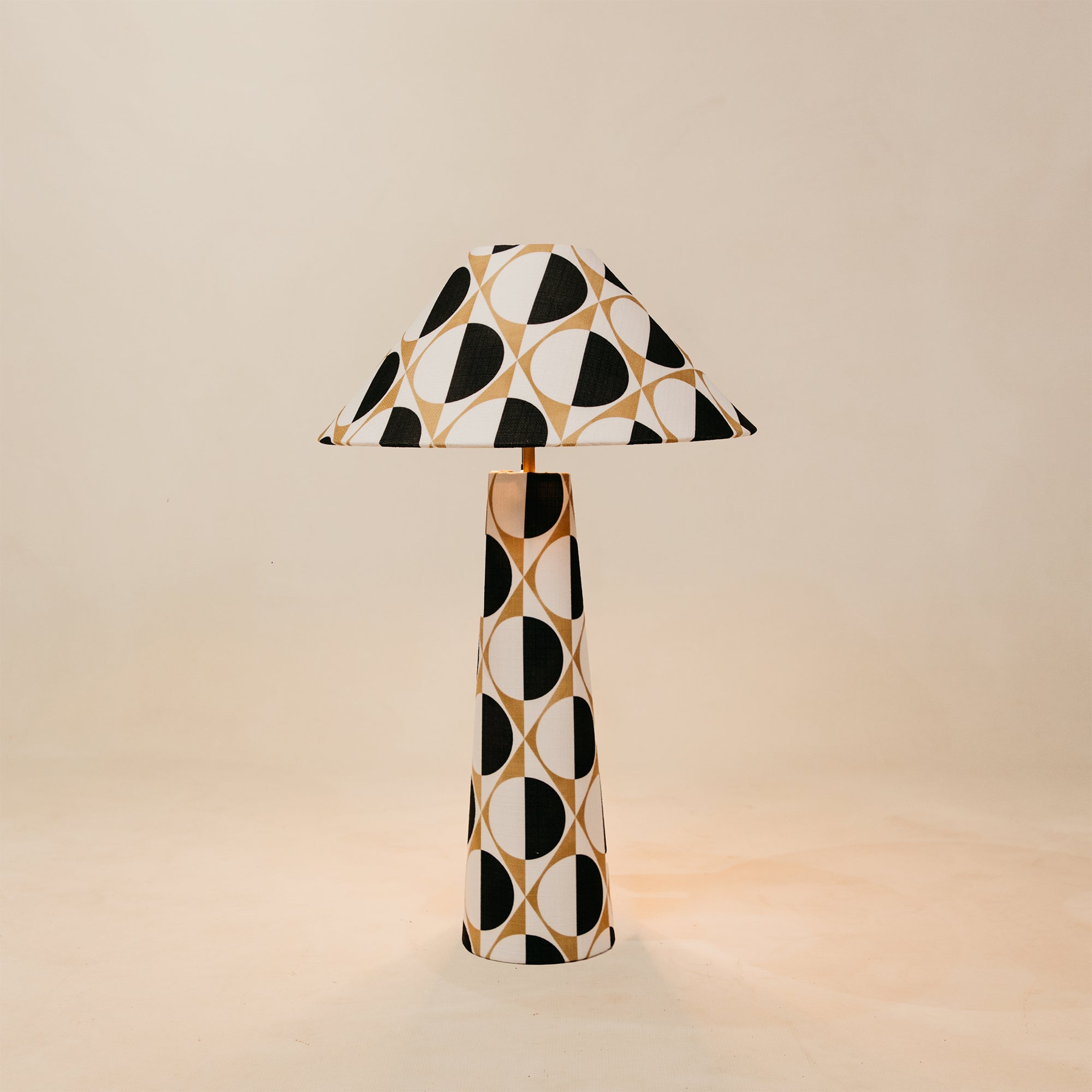 Sequence Spot Fusion Table Lamp
