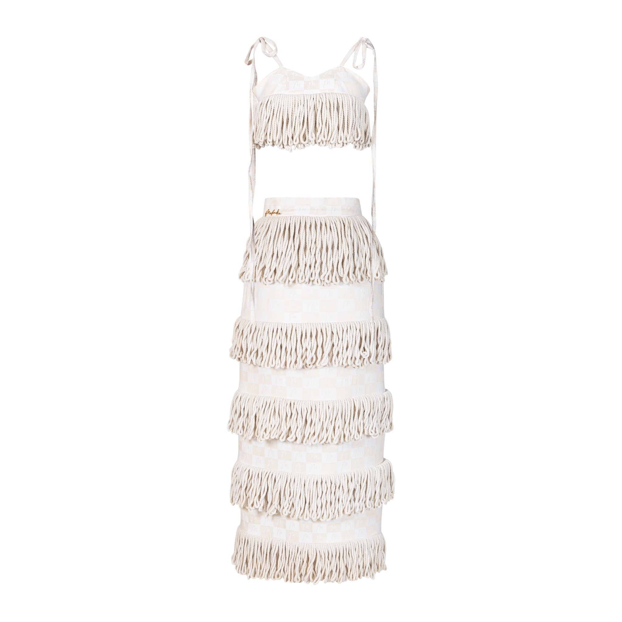 Malondie Cords Crop Top