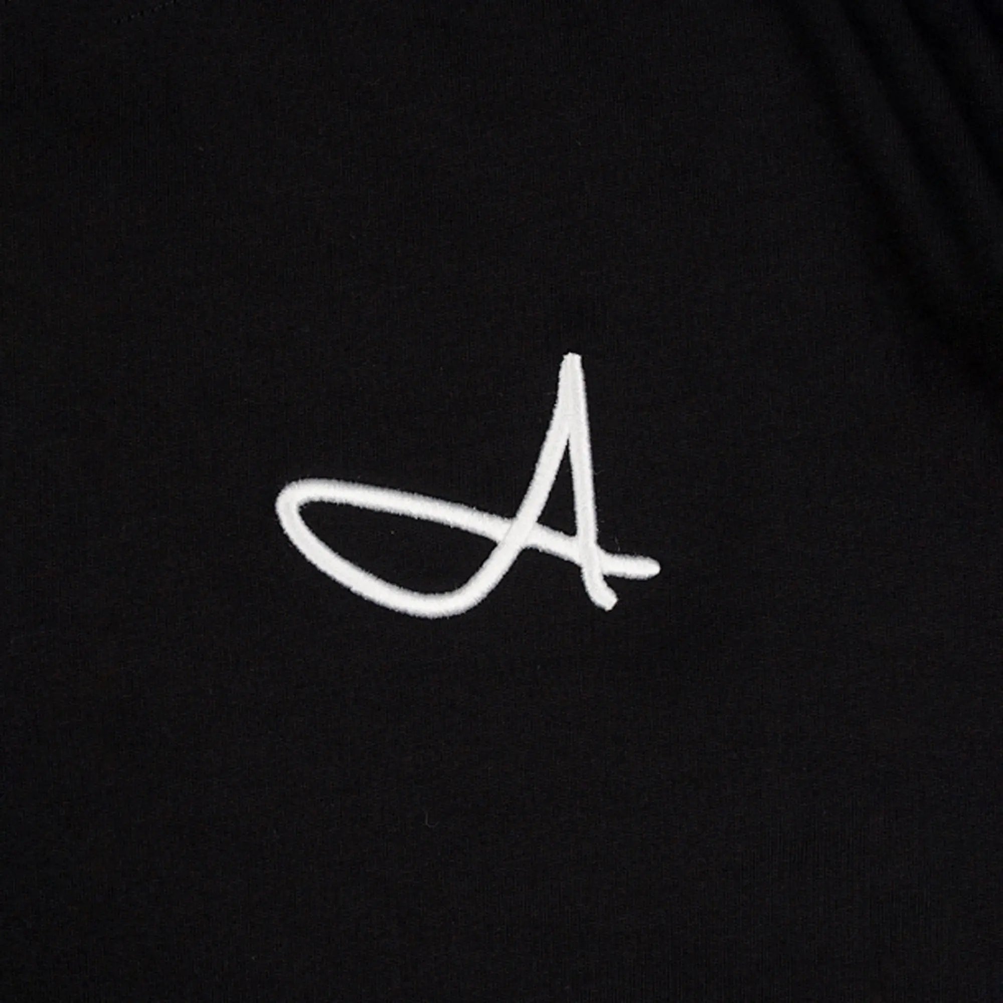 Signature A Relaxed Fit T-Shirt Black