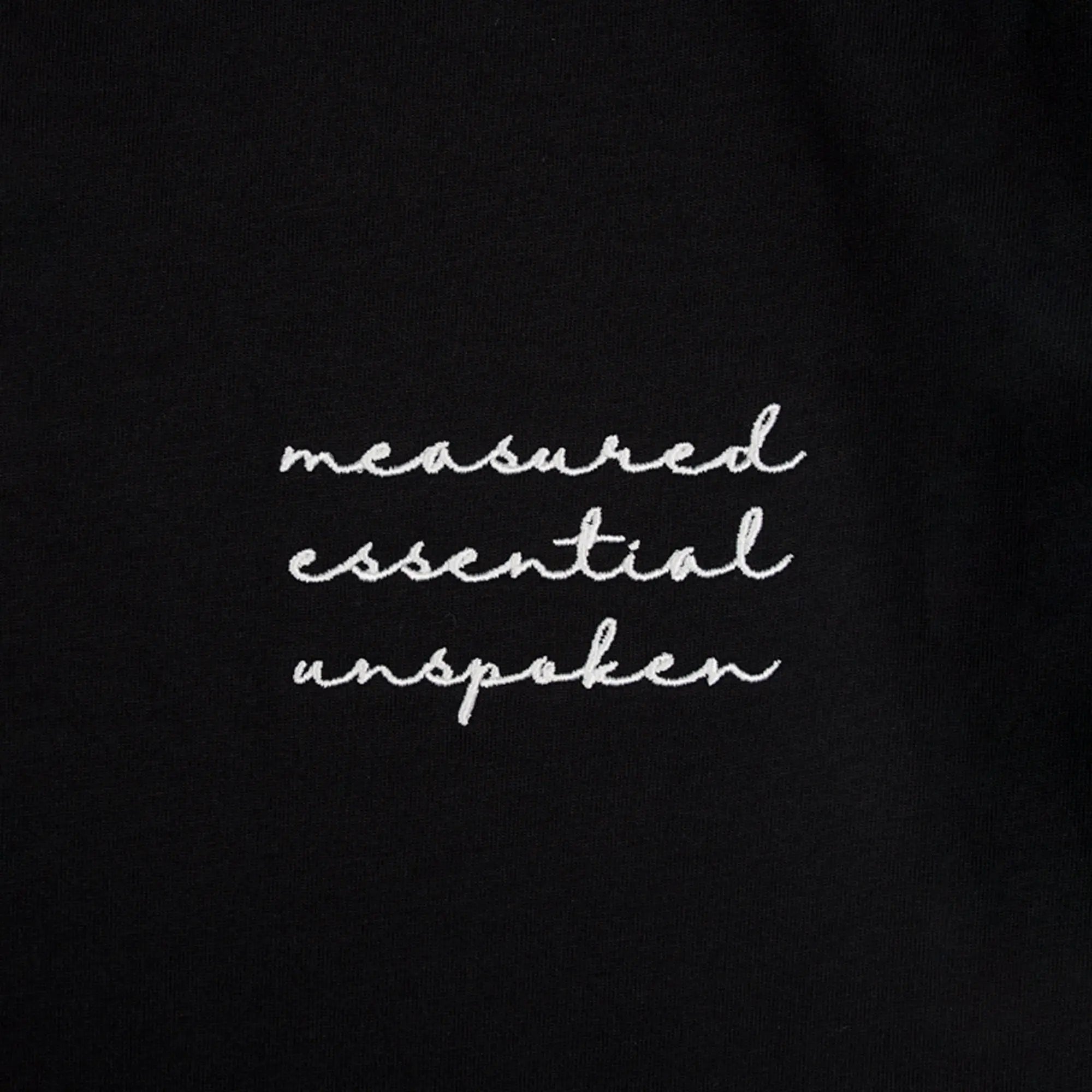 Signature A Relaxed Fit T-Shirt Black