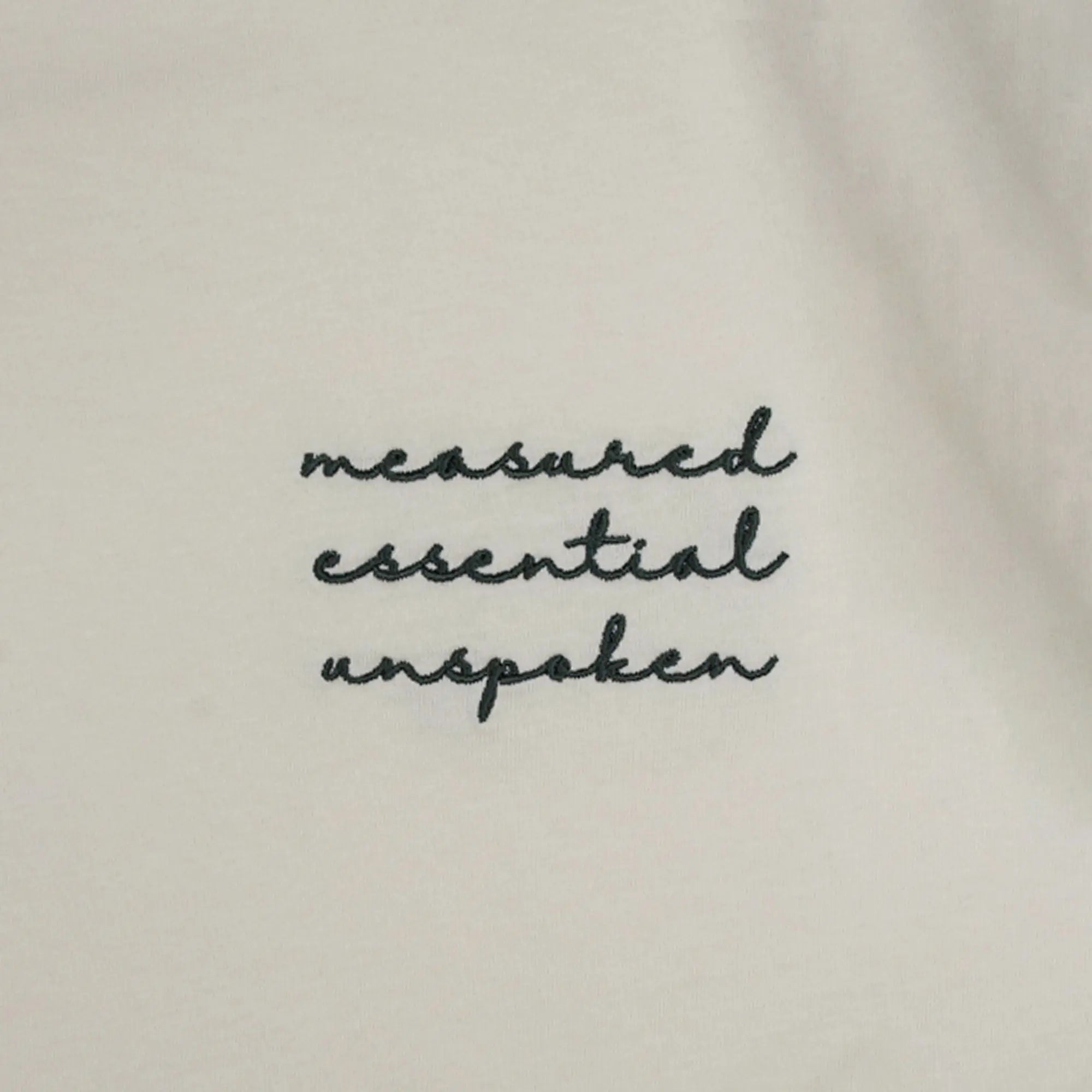 Signature A Relaxed Fit T-Shirt Off-White