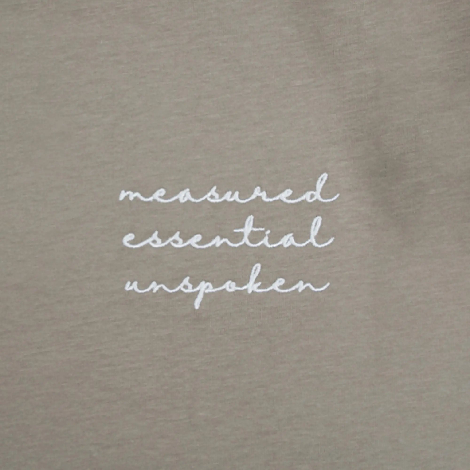 Signature A Relaxed Fit T-Shirt Taupe