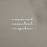 Signature A Relaxed Fit T-Shirt Taupe