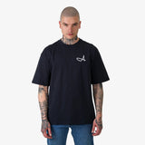 Signature A Relaxed Fit T-Shirt Navy