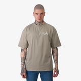 Signature A Relaxed Fit T-Shirt Taupe