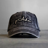 Signature Cap Washed Grey