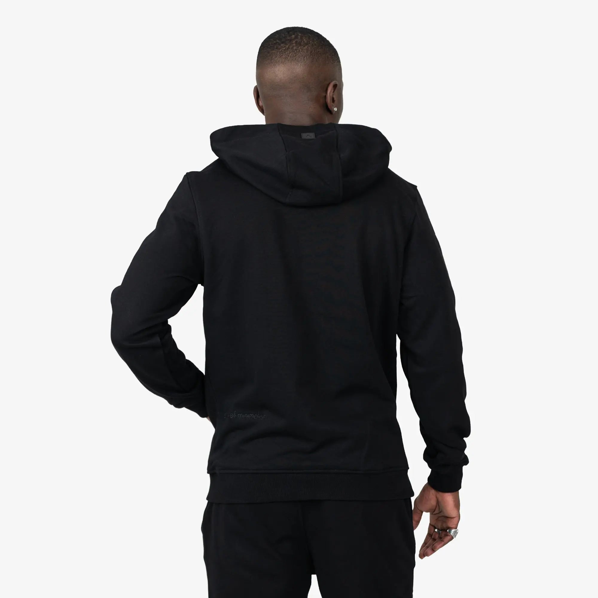 Signature Hooded Sweatshirt Black